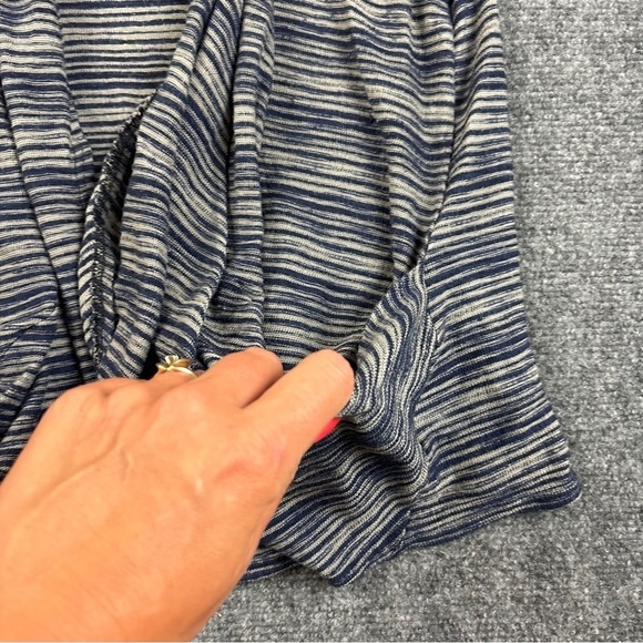 TORRID Women’s item # 10171265 Blue Stripe Cardigan Sweater size: 3X - Picture 7 of 8